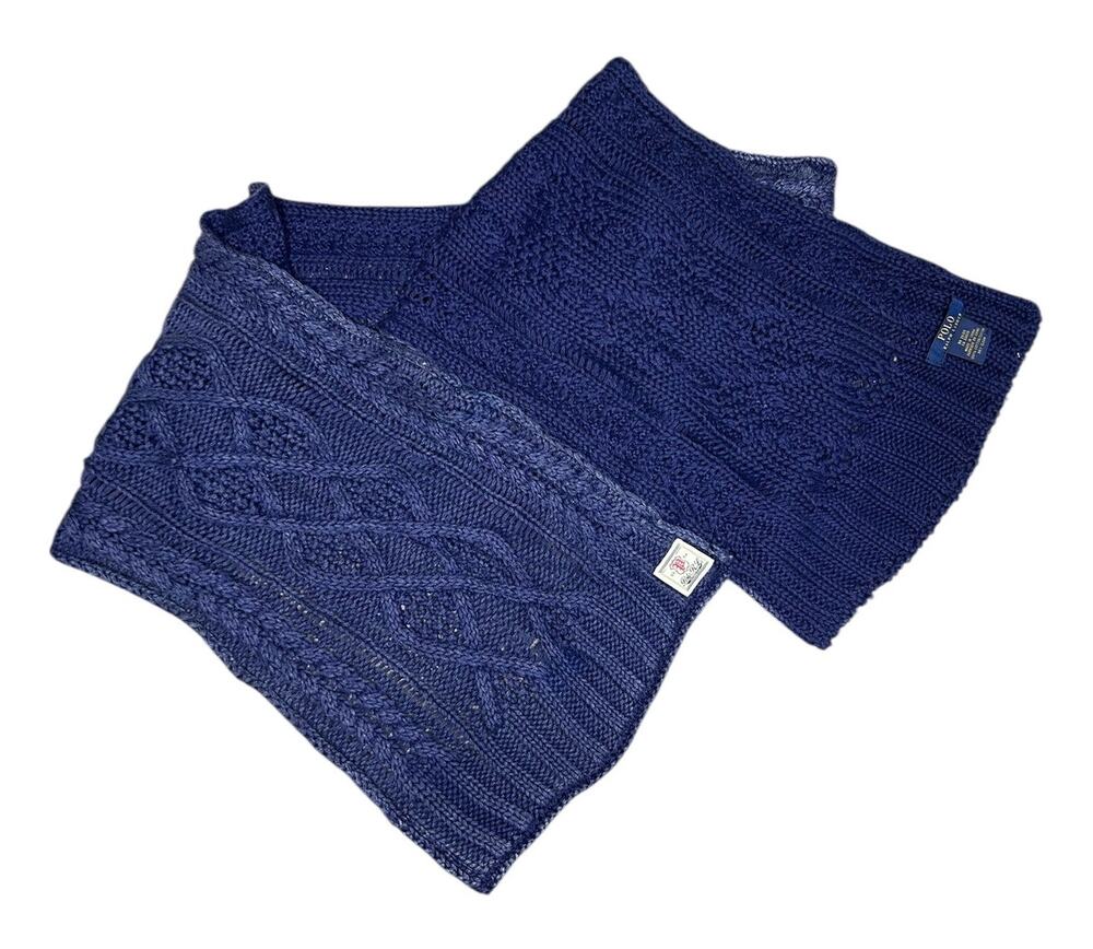 Vintage Polo Ralph Lauren Knit Scarf
